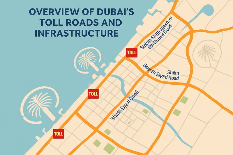 Overview of Dubai's toll roads and infrastructure